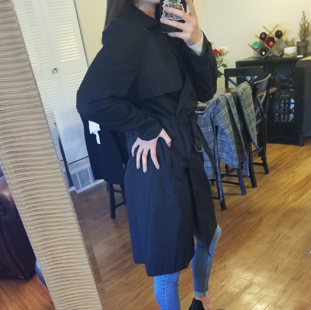 ⬇️ NWOT a new day black rain coat - Picture 5 of 8